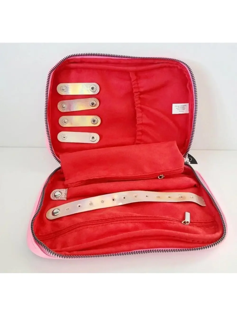 Disney Minnie Mouse Travel Jewelry Organizer Zipper Pouch